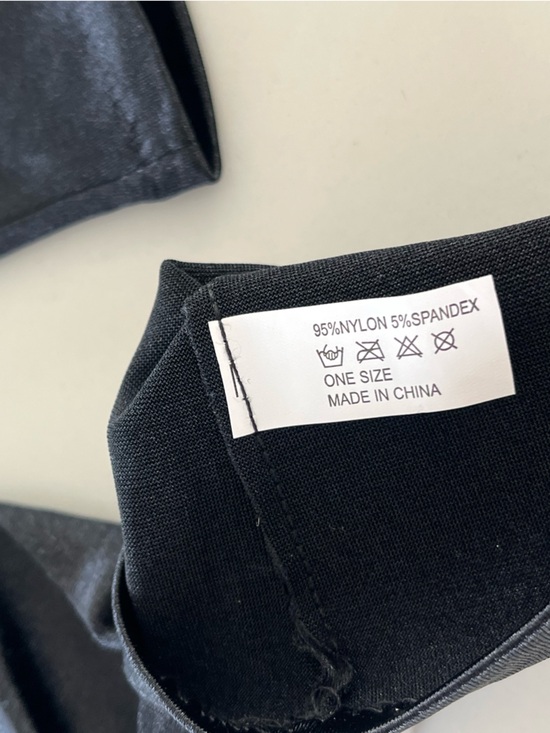 Angels Bridal Black Premium 23” Opera Length Stretch Satin Gloves - NWOT - New - Picture 5 of 6